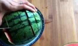 如何切瓜方便吃