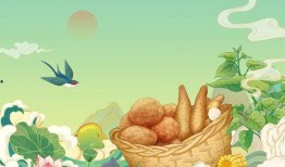 国风吃瓜海报插画,传统与现代的趣味碰撞